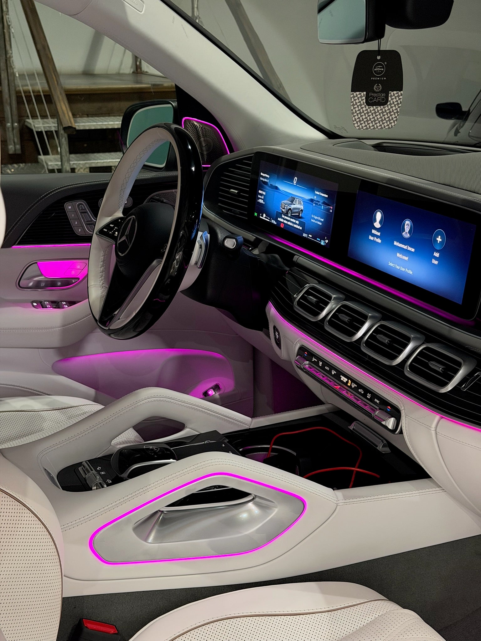 Mercedes-Maybach GLS Silver/Blue